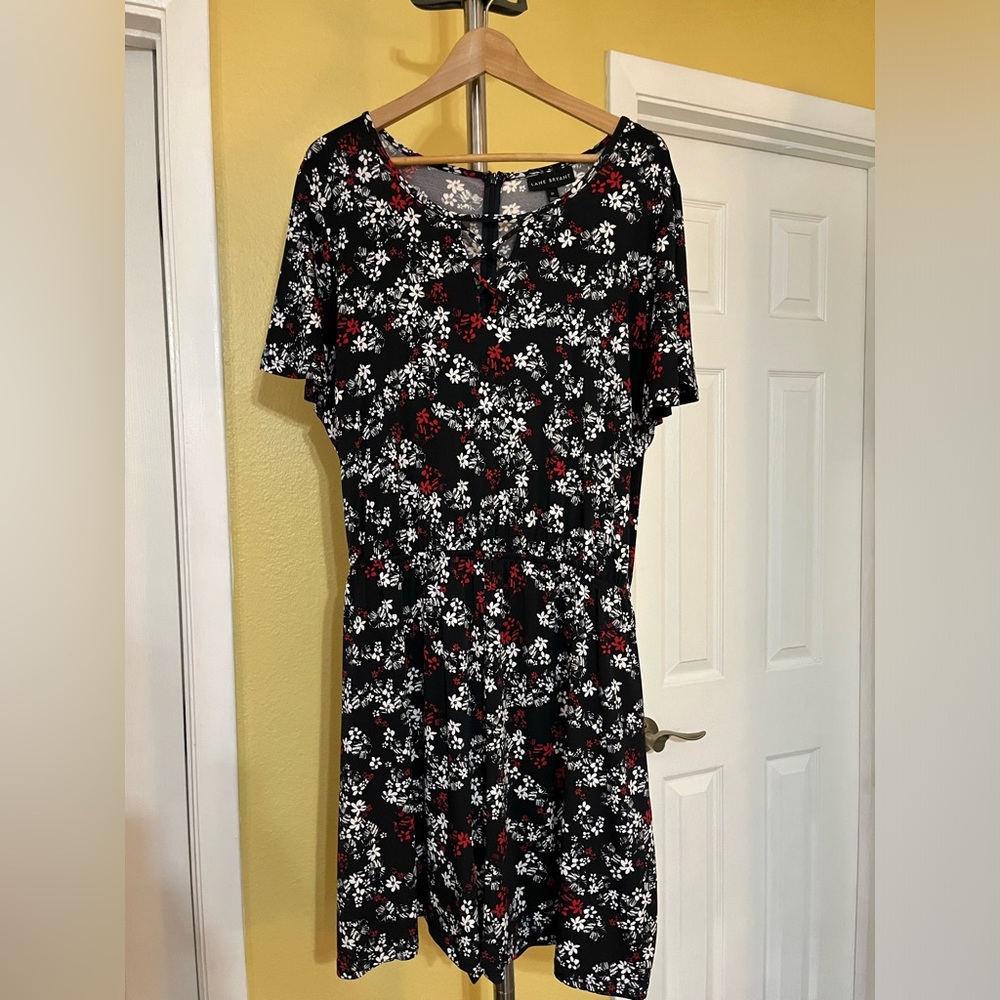 Lane Bryant Romper w/ Wraparound Belt